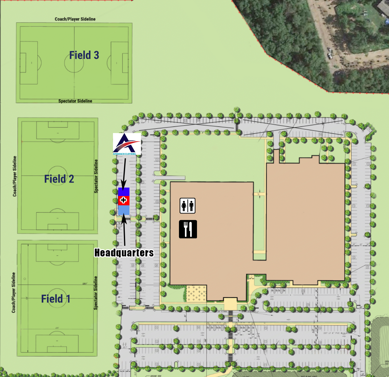 Iron Peak Field Map Hillsborough NJ