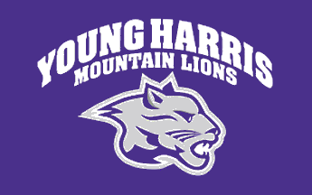 Young Harris logo